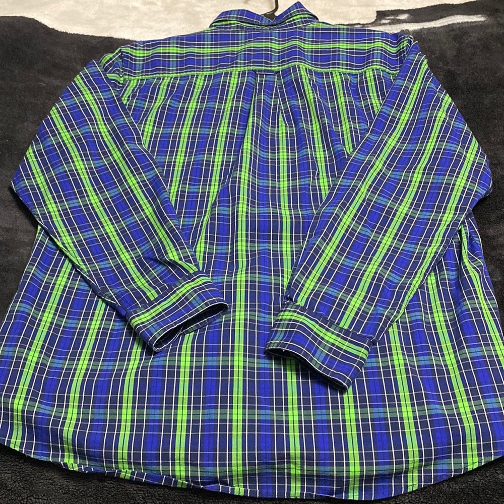 Chaps stretch easy care long sleeve
